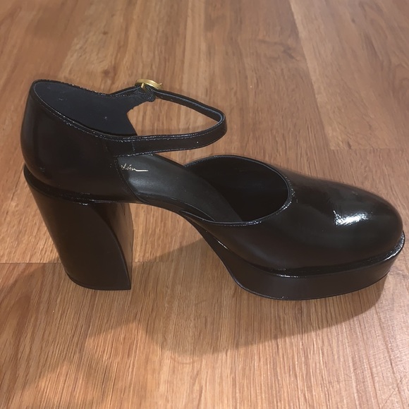 3.1 PHILLIP LIM Naomi Leather Platform Pumps - Picture 6 of 12